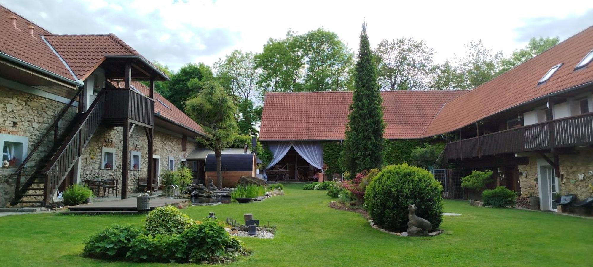 Statek Kloubek Apartamento Chabičovice Exterior foto